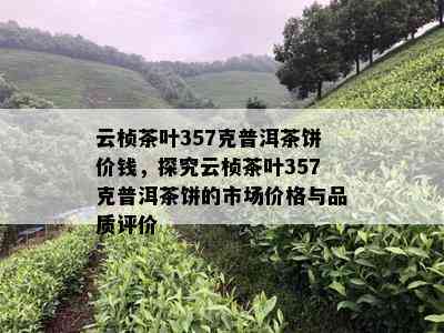 云桢茶叶357克普洱茶饼价钱，探究云桢茶叶357克普洱茶饼的市场价格与品质评价