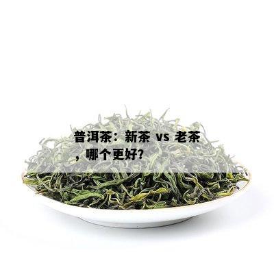 普洱茶：新茶 vs 老茶，哪个更好？