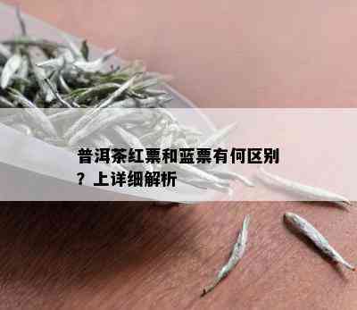 普洱茶红票和蓝票有何区别？上详细解析