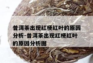 普洱茶出现红梗红叶的原因分析-普洱茶出现红梗红叶的原因分析图