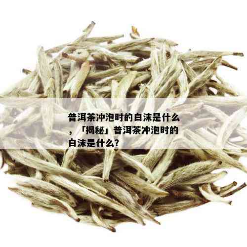 普洱茶冲泡时的白沫是什么，「揭秘」普洱茶冲泡时的白沫是什么？