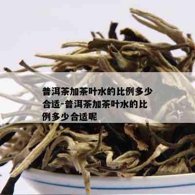 普洱茶加茶叶水的比例多少合适-普洱茶加茶叶水的比例多少合适呢