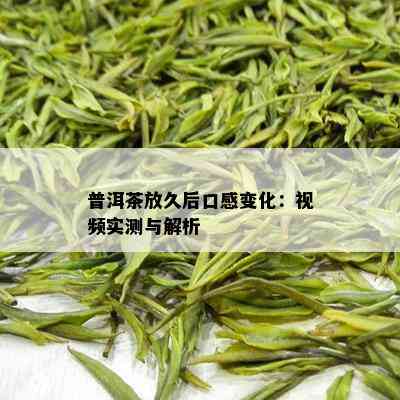 普洱茶放久后口感变化：视频实测与解析