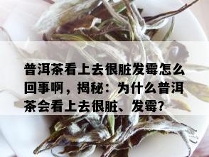 普洱茶看上去很脏发霉怎么回事啊，揭秘：为什么普洱茶会看上去很脏、发霉？