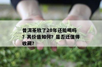 普洱茶放了20年还能喝吗？其价值如何？是否还值得收藏？