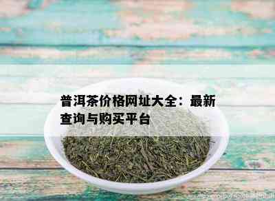 普洱茶价格网址大全：最新查询与购买平台