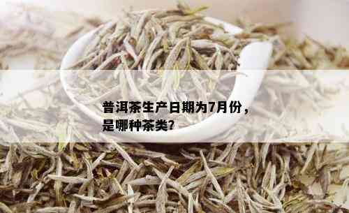 普洱茶生产日期为7月份，是哪种茶类？