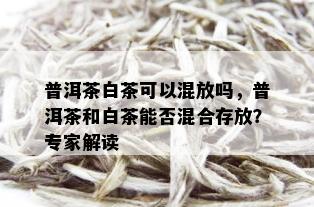 普洱茶白茶可以混放吗，普洱茶和白茶能否混合存放？专家解读