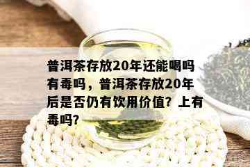 普洱茶存放20年还能喝吗有吗，普洱茶存放20年后是否仍有饮用价值？上有吗？