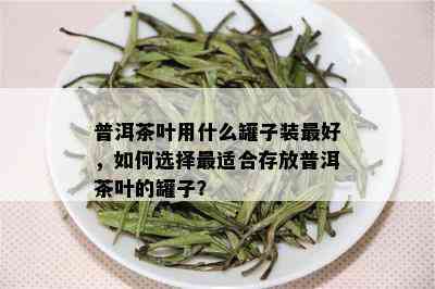 普洱茶叶用什么罐子装更好，如何选择最适合存放普洱茶叶的罐子？