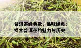 普洱茶经典款，品味经典：探索普洱茶的魅力与历史