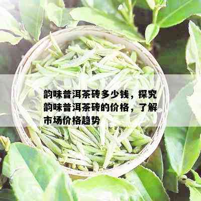 韵味普洱茶砖多少钱，探究韵味普洱茶砖的价格，了解市场价格趋势