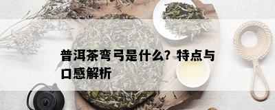 普洱茶弯弓是什么？特点与口感解析