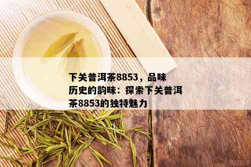 下关普洱茶8853，品味历史的韵味：探索下关普洱茶8853的独特魅力