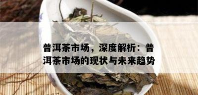 普洱茶市场，深度解析：普洱茶市场的现状与未来趋势