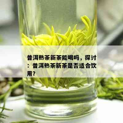 普洱熟茶新茶能喝吗，探讨：普洱熟茶新茶是否适合饮用？