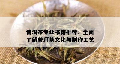 普洱茶专业书籍推荐：全面了解普洱茶文化与制作工艺