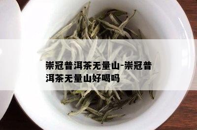 崇冠普洱茶无量山-崇冠普洱茶无量山好喝吗