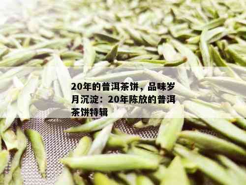 20年的普洱茶饼，品味岁月沉淀：20年陈放的普洱茶饼特辑