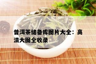 普洱茶储备库图片大全：高清大图全收录