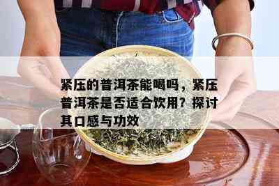 紧压的普洱茶能喝吗，紧压普洱茶是否适合饮用？探讨其口感与功效