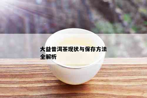 大益普洱茶现状与保存方法全解析