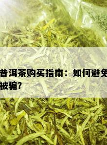 普洱茶购买指南：如何避免被骗？