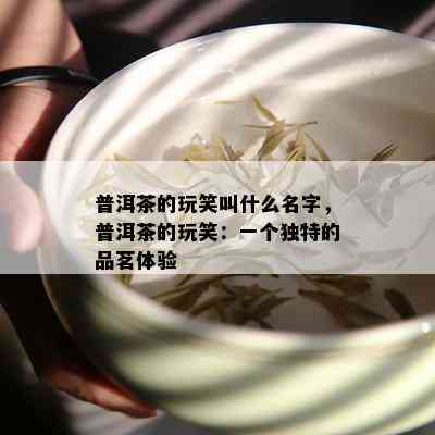 普洱茶的玩笑叫什么名字，普洱茶的玩笑：一个独特的品茗体验