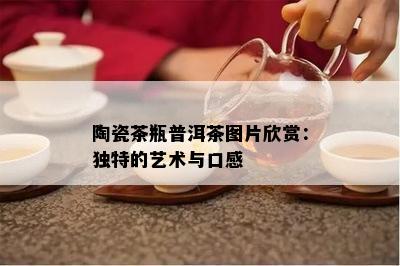 陶瓷茶瓶普洱茶图片欣赏：独特的艺术与口感