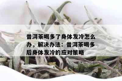 普洱茶喝多了身体发冷怎么办，解决办法：普洱茶喝多后身体发冷的应对策略