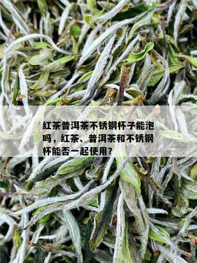 红茶普洱茶不锈钢杯子能泡吗，红茶、普洱茶和不锈钢杯能否一起使用？