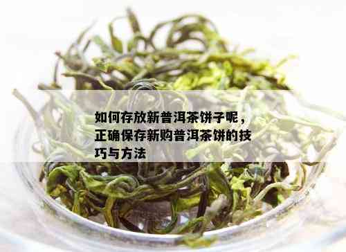 如何存放新普洱茶饼子呢，正确保存新购普洱茶饼的技巧与方法