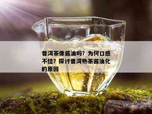 普洱茶像酱油吗？为何口感不佳？探讨普洱熟茶酱油化的原因