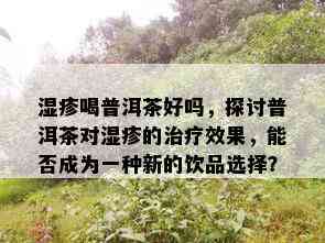 湿疹喝普洱茶好吗，探讨普洱茶对湿疹的治疗效果，能否成为一种新的饮品选择？