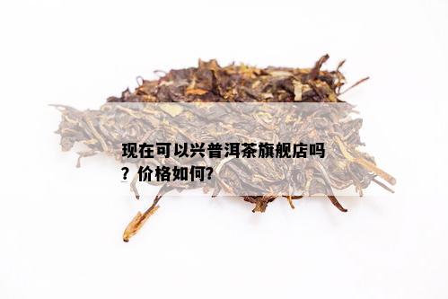 现在可以兴普洱茶旗舰店吗？价格如何？