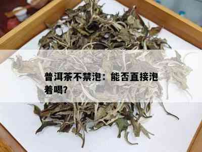 普洱茶不禁泡：能否直接泡着喝？