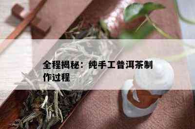 全程揭秘：纯手工普洱茶制作过程