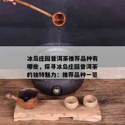 冰岛庄园普洱茶推荐品种有哪些，探寻冰岛庄园普洱茶的独特魅力：推荐品种一览