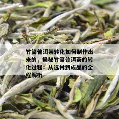 竹筒普洱茶转化如何制作出来的，揭秘竹筒普洱茶的转化过程：从选材到成品的全程解析