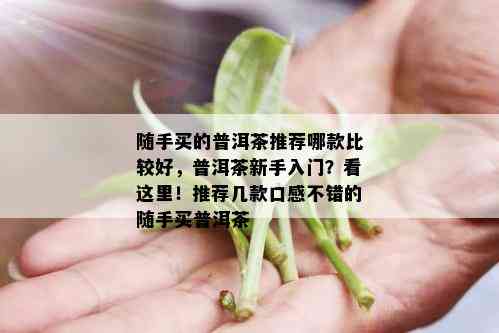 随手买的普洱茶推荐哪款比较好，普洱茶新手入门？看这里！推荐几款口感不错的随手买普洱茶