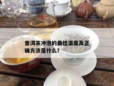 普洱茶冲泡的更佳温度及正确方法是什么？