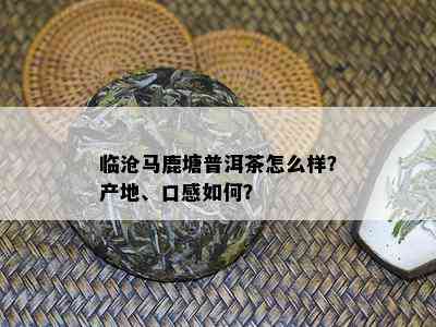 临沧马鹿塘普洱茶怎么样？产地、口感如何？