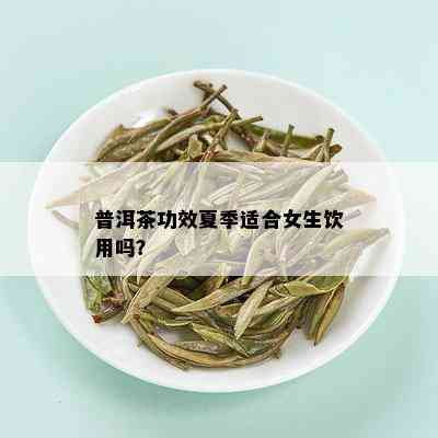 普洱茶功效夏季适合女生饮用吗？