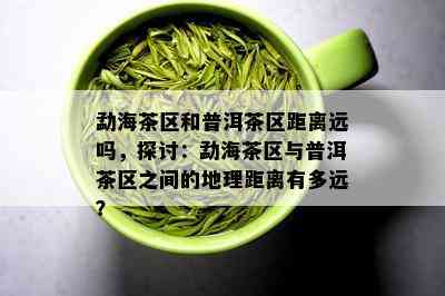 勐海茶区和普洱茶区距离远吗，探讨：勐海茶区与普洱茶区之间的地理距离有多远？