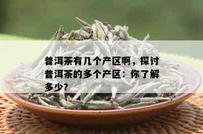 普洱茶有几个产区啊，探讨普洱茶的多个产区：你了解多少？