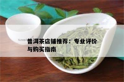 普洱茶店铺推荐：专业评价与购买指南