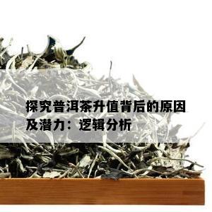 探究普洱茶升值背后的原因及潜力：逻辑分析