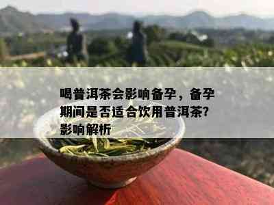 喝普洱茶会影响备孕，备孕期间是否适合饮用普洱茶？影响解析