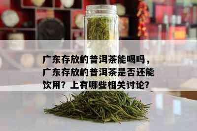 广东存放的普洱茶能喝吗，广东存放的普洱茶是否还能饮用？上有哪些相关讨论？