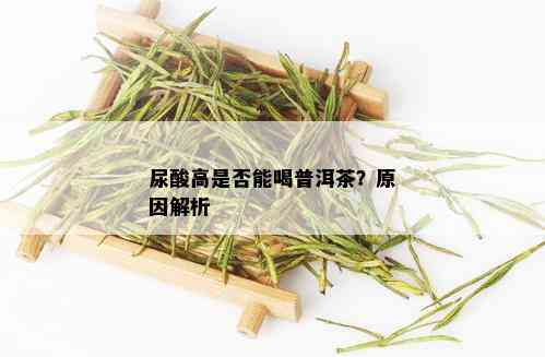 尿酸高是否能喝普洱茶？原因解析